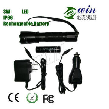 Explosion Proof Rechargeable LED Flashliht with 2years Warranty